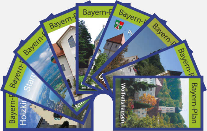 Bayern Plan Produkte - Faltpläne
